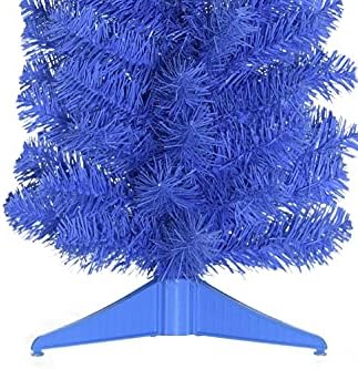 חג מושלם 24 עץ חג המולד של עפרון אשוח כחול אציל | 93 טיפים, DIA 12 | כולל מעמד פלסטי